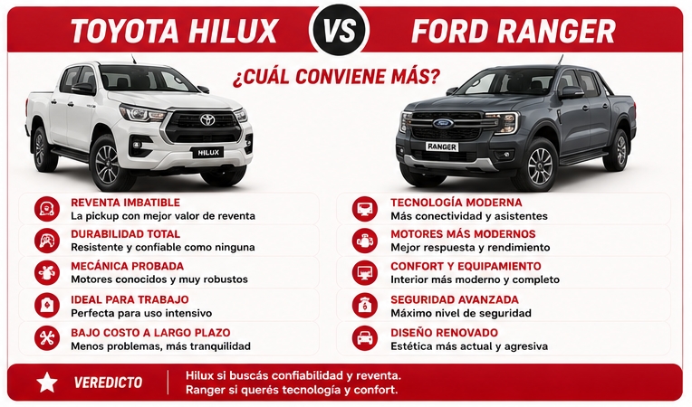Hilux o Ranger