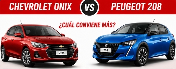 Peugeot 208 o Chevrolet Onix
