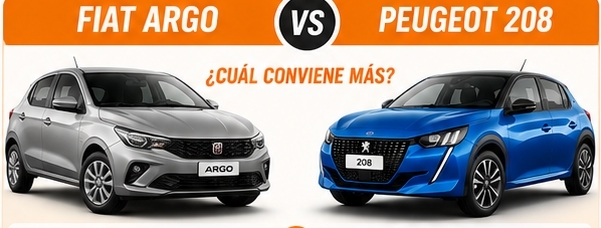 Peugeot 208 o Fiat Argo