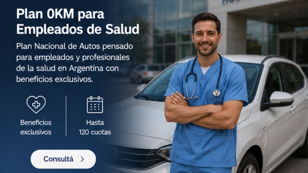 Plan 0km para empleados de salud