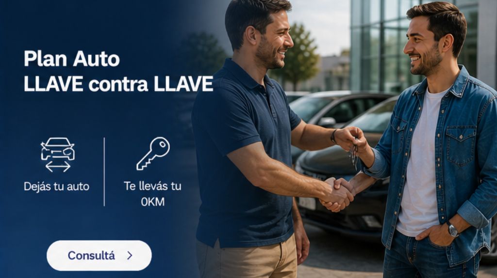 Plan auto LLAVE CONTRA LLAVE