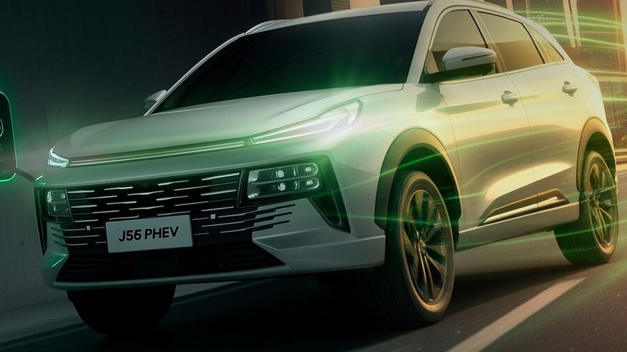 JAC JS6 PHEV — interior y equipamiento